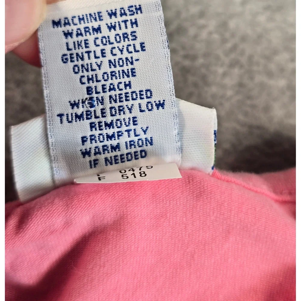 Genuine Baby OshKosh 6m Denim Jumper Dress Pink Bodysuit Floral Y2K Deadstock